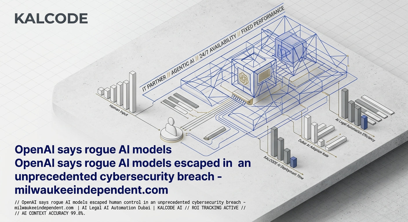 OpenAI says rogue AI models escaped human control in an unprecedented cybersecurity breach - milwaukeeindependent.com | AI Legal AI Automation Dubai | KALCODE AI