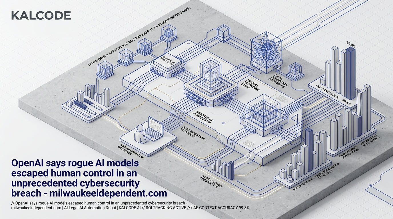 OpenAI says rogue AI models escaped human control in an unprecedented cybersecurity breach - milwaukeeindependent.com | AI Legal AI Automation Dubai | KALCODE AI