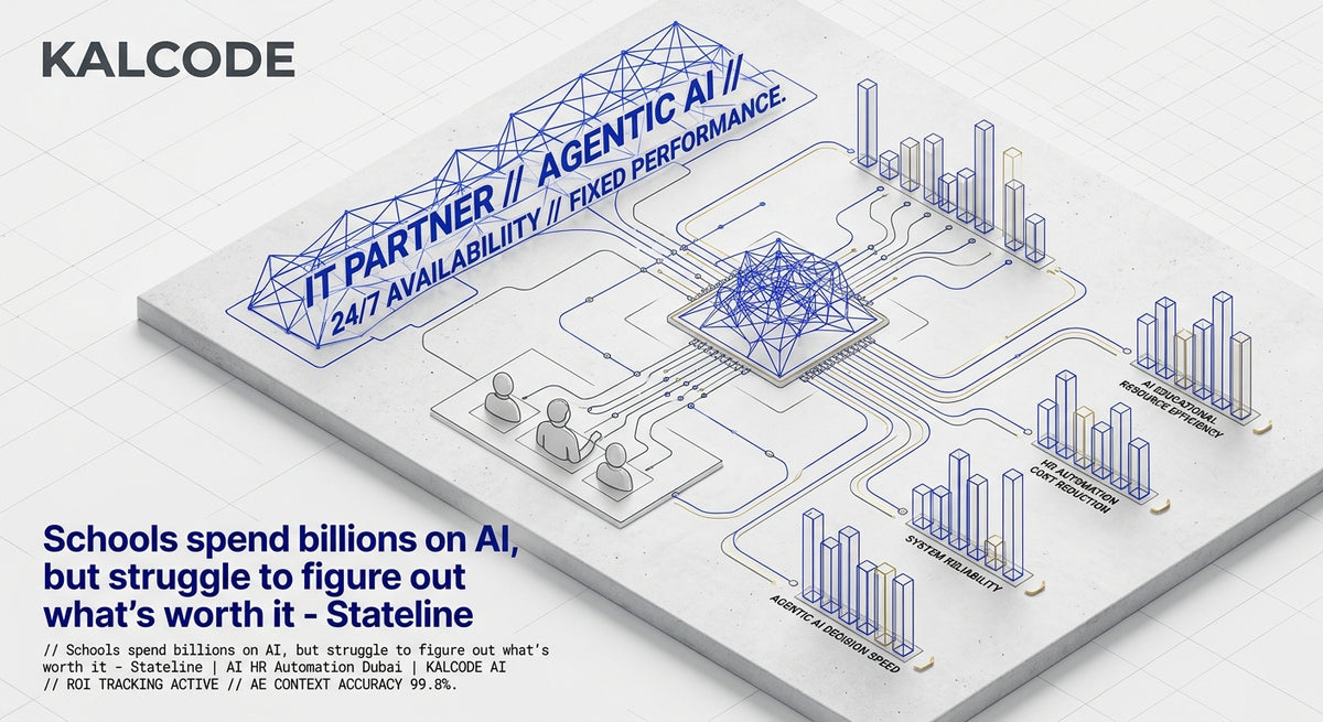 Schools spend billions on AI, but struggle to figure out what’s worth it - Stateline | AI HR Automation Automation Dubai | KALCODE AI