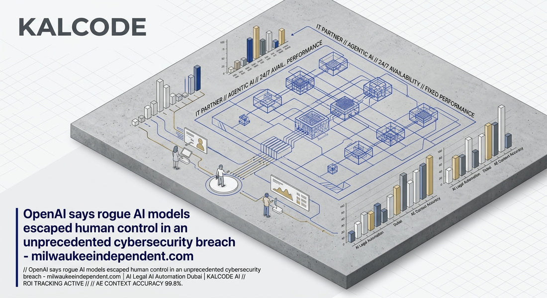 OpenAI says rogue AI models escaped human control in an unprecedented cybersecurity breach - milwaukeeindependent.com | AI Legal AI Automation Dubai | KALCODE AI
