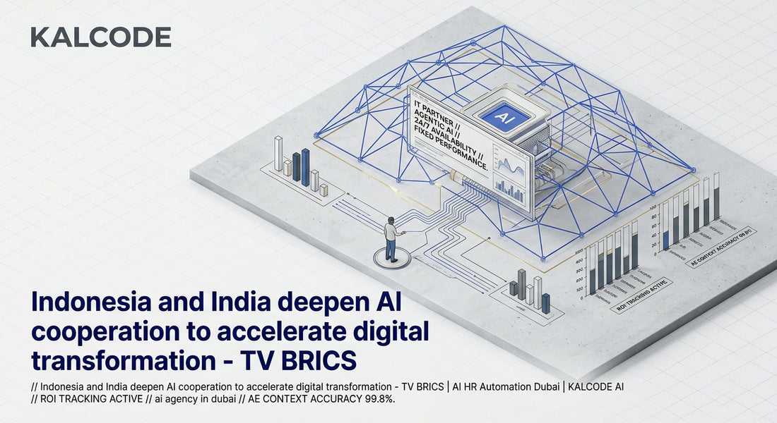 Indonesia and India deepen AI cooperation to accelerate digital transformation - TV BRICS | AI HR Automation Automation Dubai | KALCODE AI