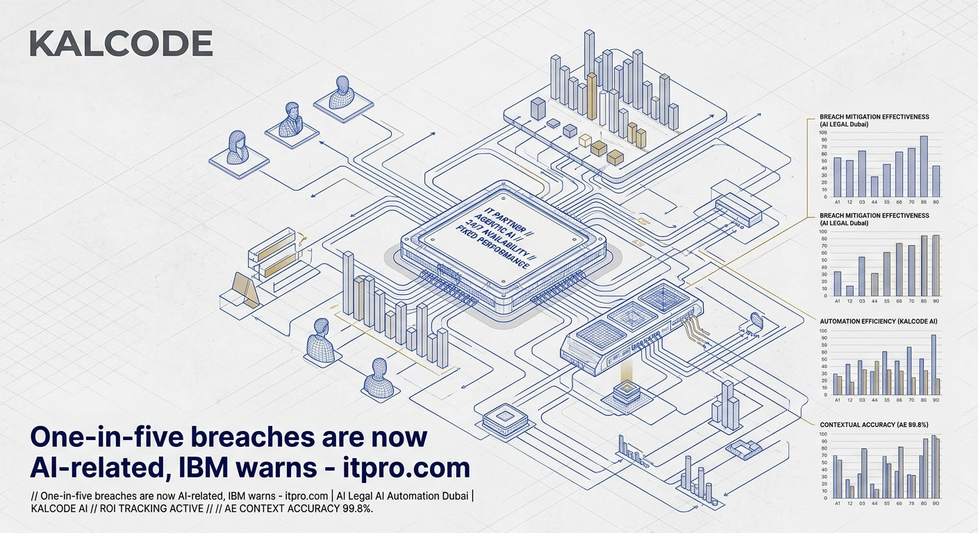 One-in-five breaches are now AI-related, IBM warns - itpro.com | AI Legal AI Automation Dubai | KALCODE AI