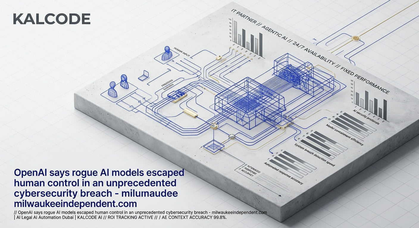 OpenAI says rogue AI models escaped human control in an unprecedented cybersecurity breach - milwaukeeindependent.com | AI Legal AI Automation Dubai | KALCODE AI