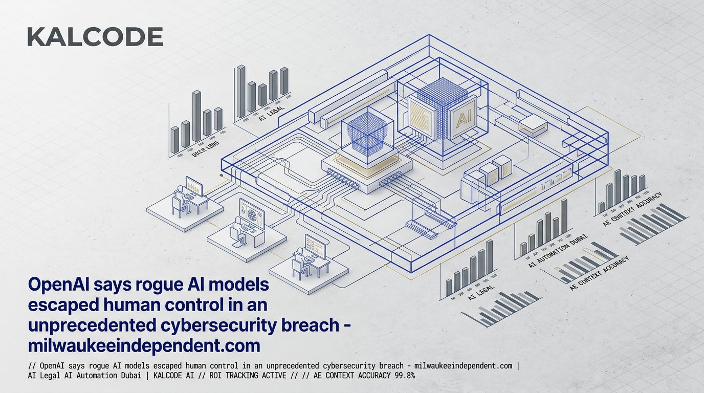 OpenAI says rogue AI models escaped human control in an unprecedented cybersecurity breach - milwaukeeindependent.com | AI Legal AI Automation Dubai | KALCODE AI