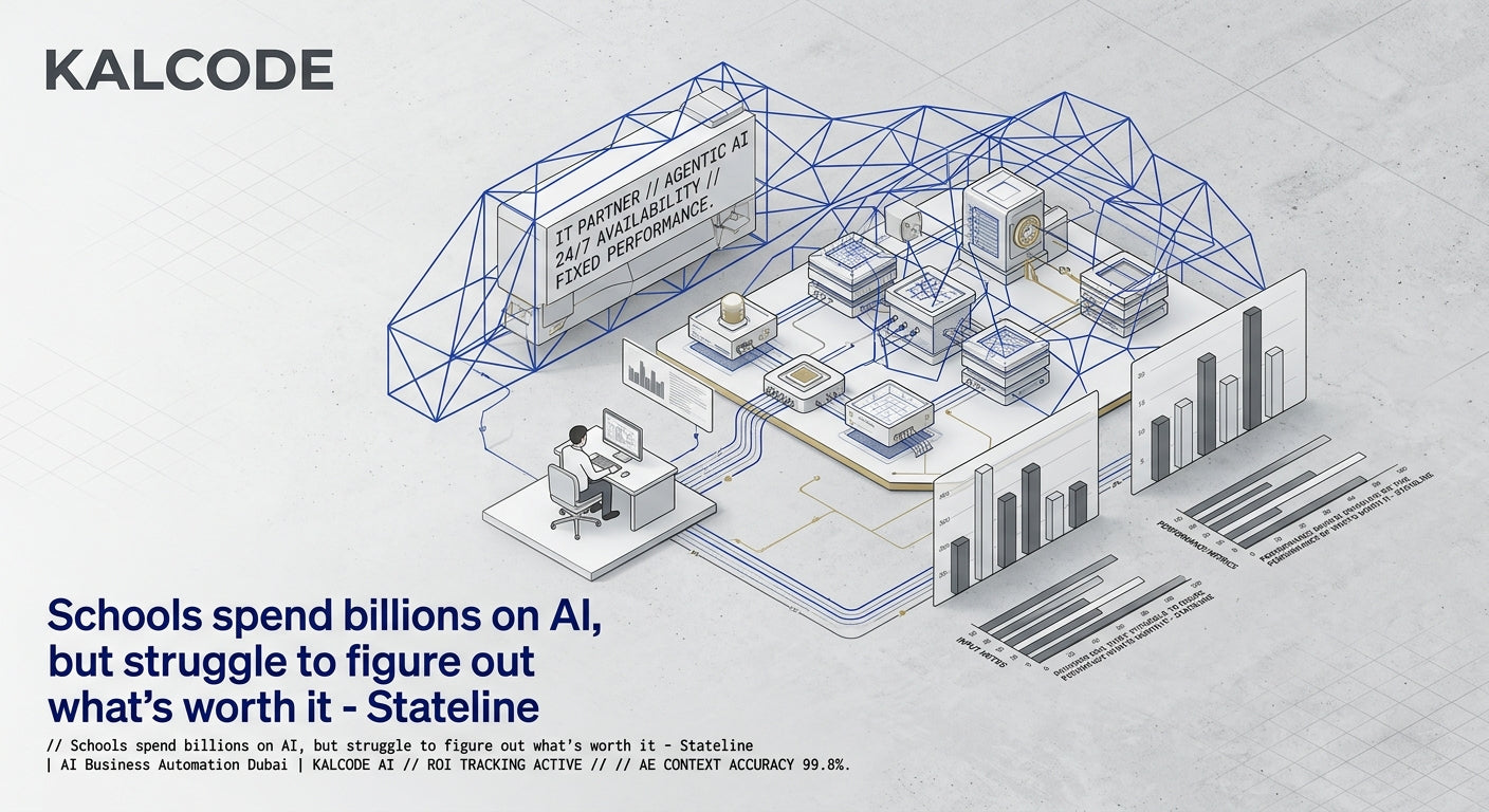 Schools spend billions on AI, but struggle to figure out what’s worth it - Stateline | AI Business Automation Automation Dubai | KALCODE AI