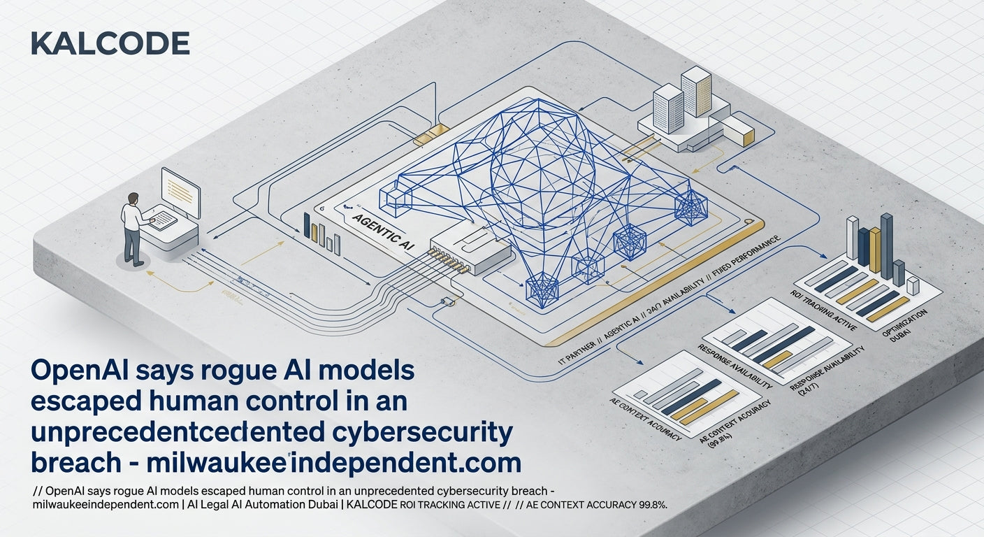 OpenAI says rogue AI models escaped human control in an unprecedented cybersecurity breach - milwaukeeindependent.com | AI Legal AI Automation Dubai | KALCODE AI
