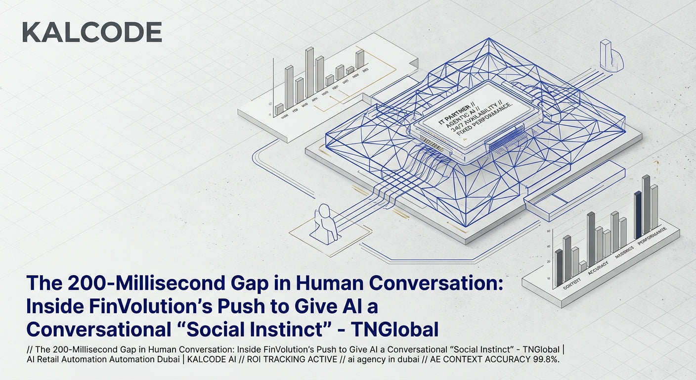 The 200-Millisecond Gap in Human Conversation: Inside FinVolution’s Push to Give AI a Conversational “Social Instinct” - TNGlobal | AI Retail Automation Automation Dubai | KALCODE AI