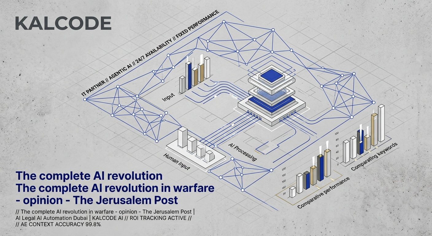 The complete AI revolution in warfare - opinion - The Jerusalem Post | AI Legal AI Automation Dubai | KALCODE AI
