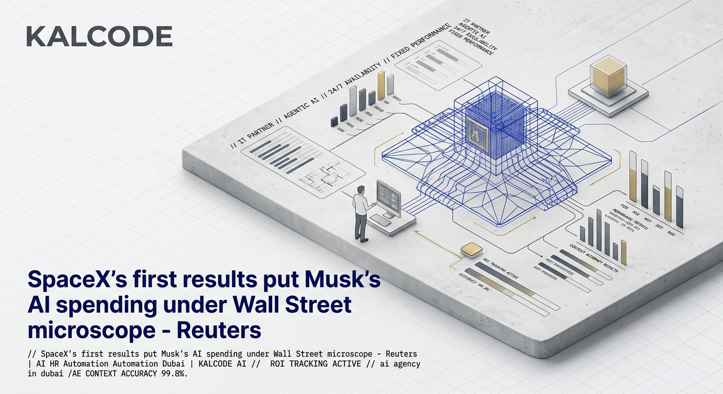 SpaceX's first results put Musk's AI spending under Wall Street microscope - Reuters | AI HR Automation Automation Dubai | KALCODE AI