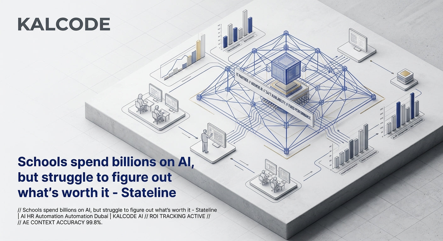 Schools spend billions on AI, but struggle to figure out what’s worth it - Stateline | AI HR Automation Automation Dubai | KALCODE AI