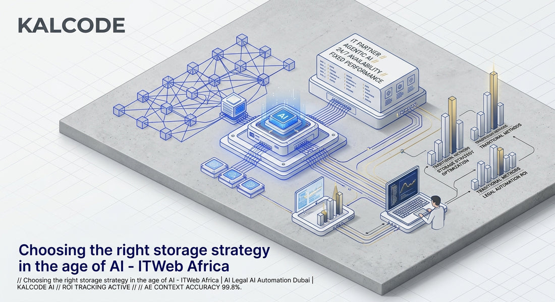 Choosing the right storage strategy in the age of AI - ITWeb Africa | AI Legal AI Automation Dubai | KALCODE AI