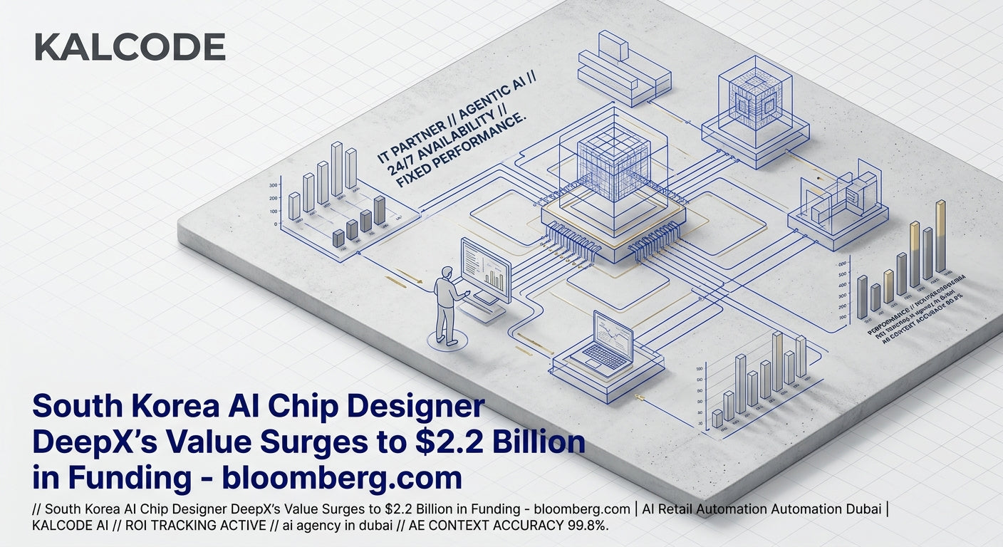 South Korea AI Chip Designer DeepX’s Value Surges to $2.2 Billion in Funding - bloomberg.com | AI Retail Automation Automation Dubai | KALCODE AI