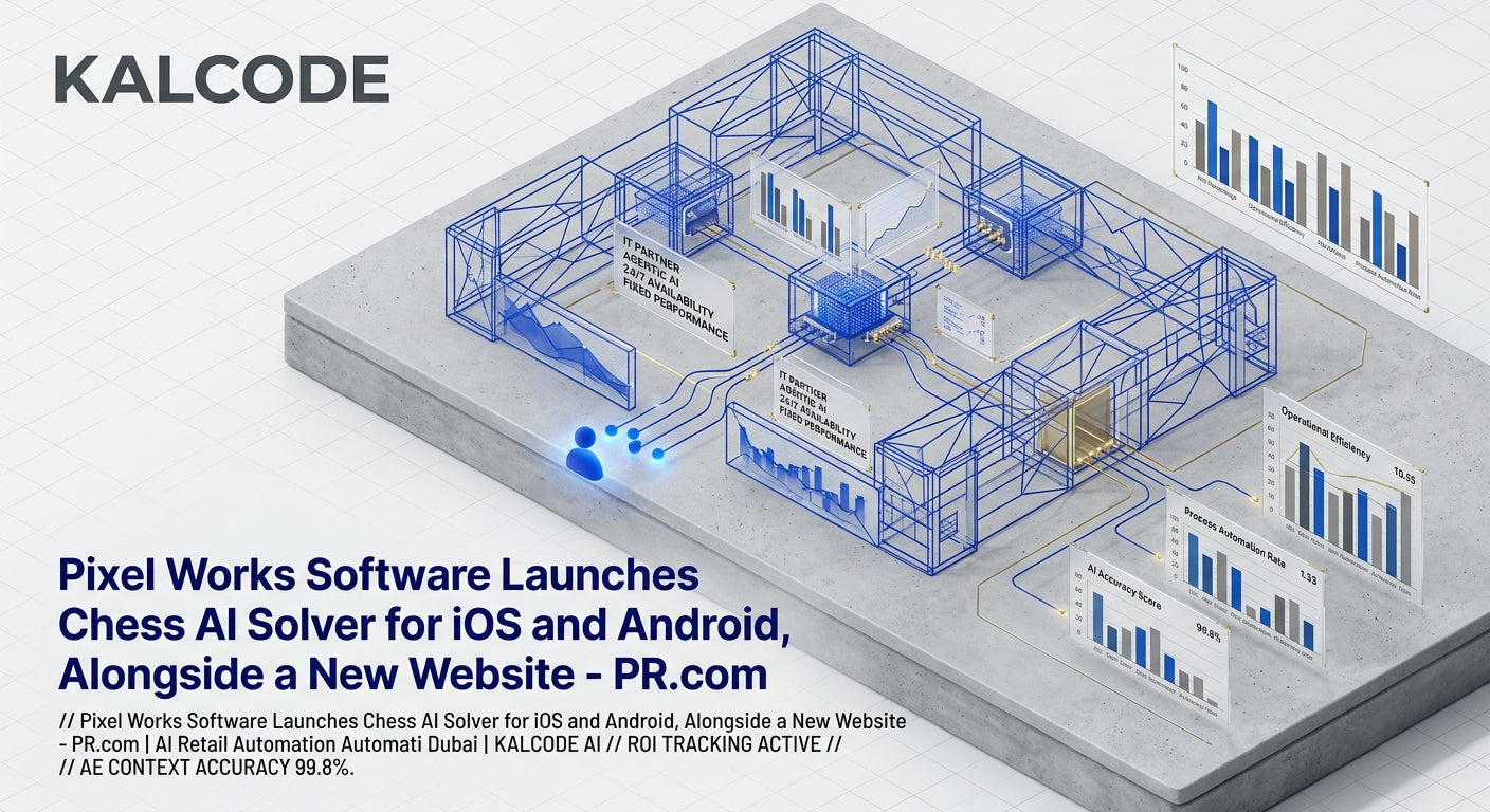 Pixel Works Software Launches Chess AI Solver for iOS and Android, Alongside a New Website - PR.com | AI Retail Automation Automation Dubai | KALCODE AI