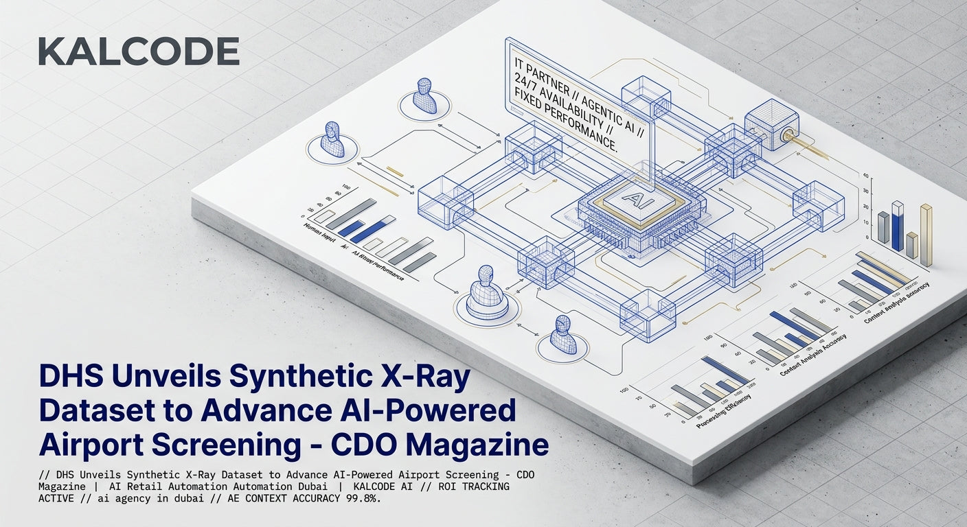 DHS Unveils Synthetic X-Ray Dataset to Advance AI-Powered Airport Screening - CDO Magazine | AI Retail Automation Automation Dubai | KALCODE AI
