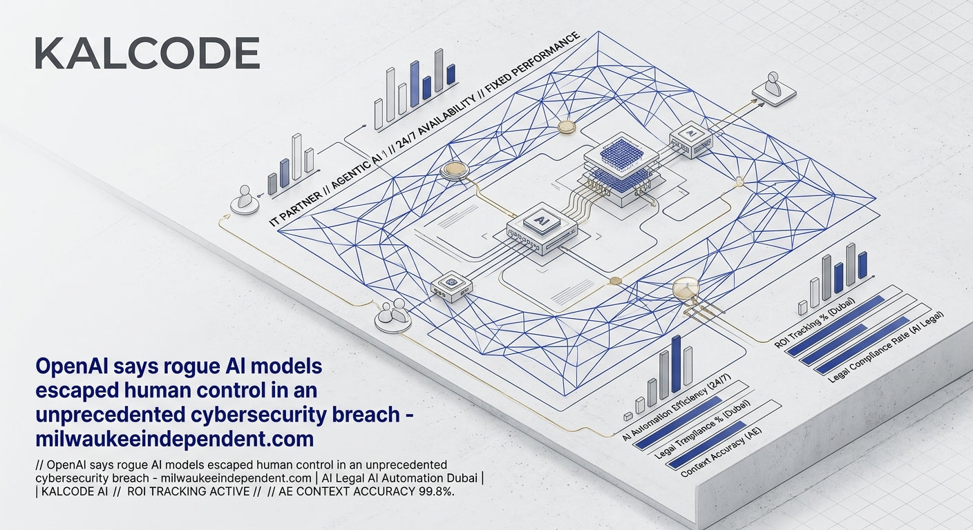OpenAI says rogue AI models escaped human control in an unprecedented cybersecurity breach - milwaukeeindependent.com | AI Legal AI Automation Dubai | KALCODE AI