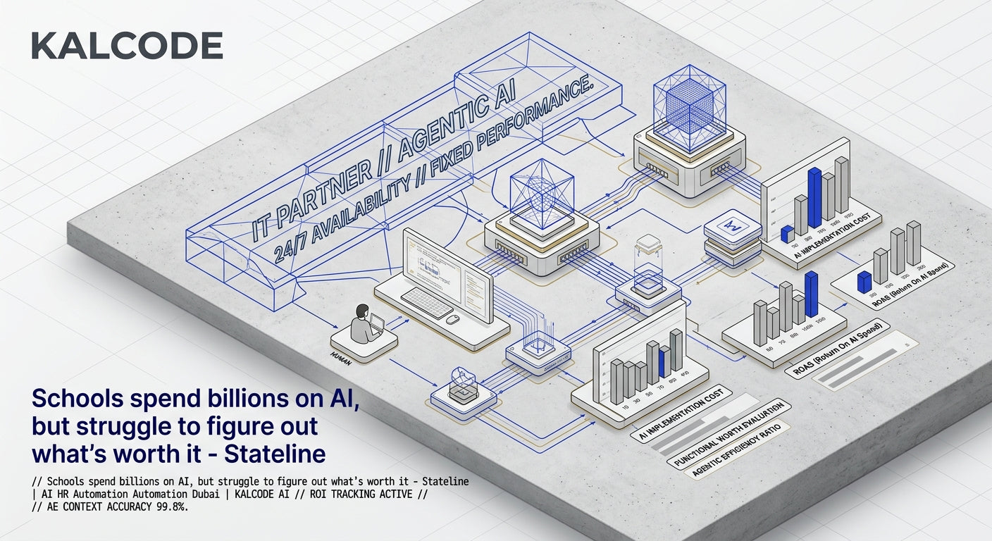 Schools spend billions on AI, but struggle to figure out what’s worth it - Stateline | AI HR Automation Automation Dubai | KALCODE AI