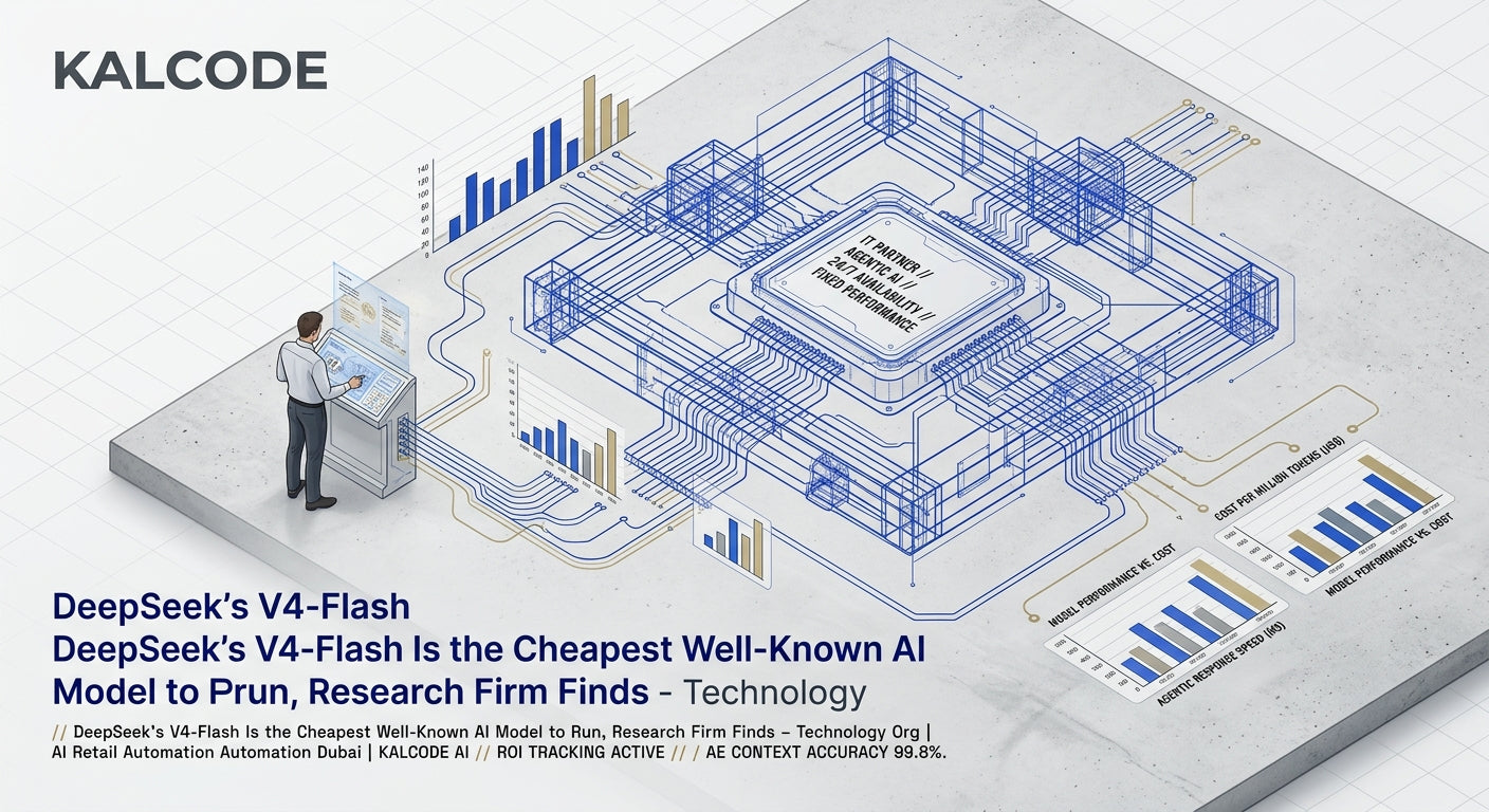 DeepSeek’s V4-Flash Is the Cheapest Well-Known AI Model to Run, Research Firm Finds - Technology Org | AI Retail Automation Automation Dubai | KALCODE AI
