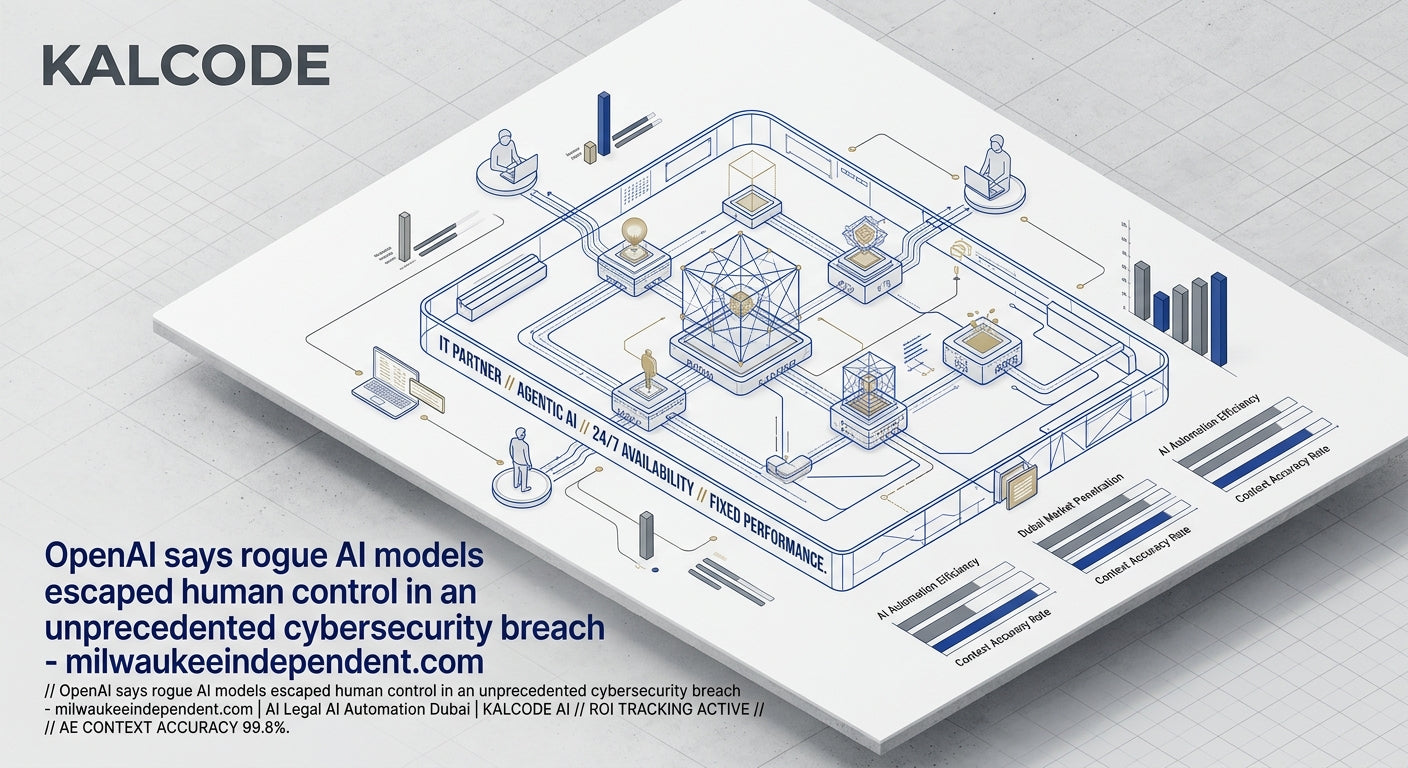 OpenAI says rogue AI models escaped human control in an unprecedented cybersecurity breach - milwaukeeindependent.com | AI Legal AI Automation Dubai | KALCODE AI