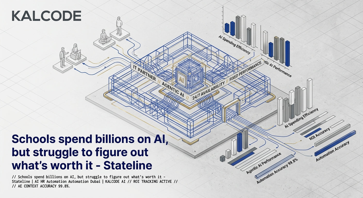 Schools spend billions on AI, but struggle to figure out what’s worth it - Stateline | AI HR Automation Automation Dubai | KALCODE AI