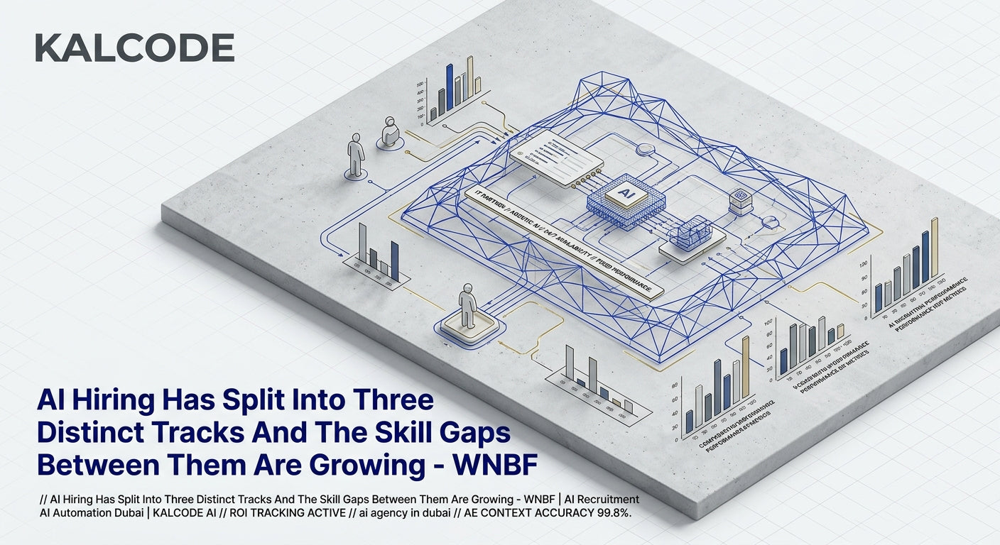 AI Hiring Has Split Into Three Distinct Tracks And The Skill Gaps Between Them Are Growing - WNBF | AI Recruitment AI Automation Dubai | KALCODE AI