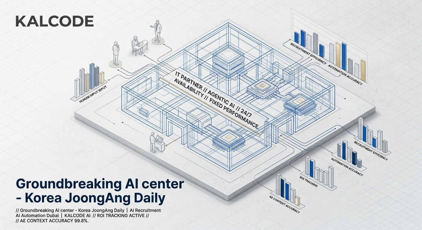 Groundbreaking AI center - Korea JoongAng Daily | AI Recruitment AI Automation Dubai | KALCODE AI