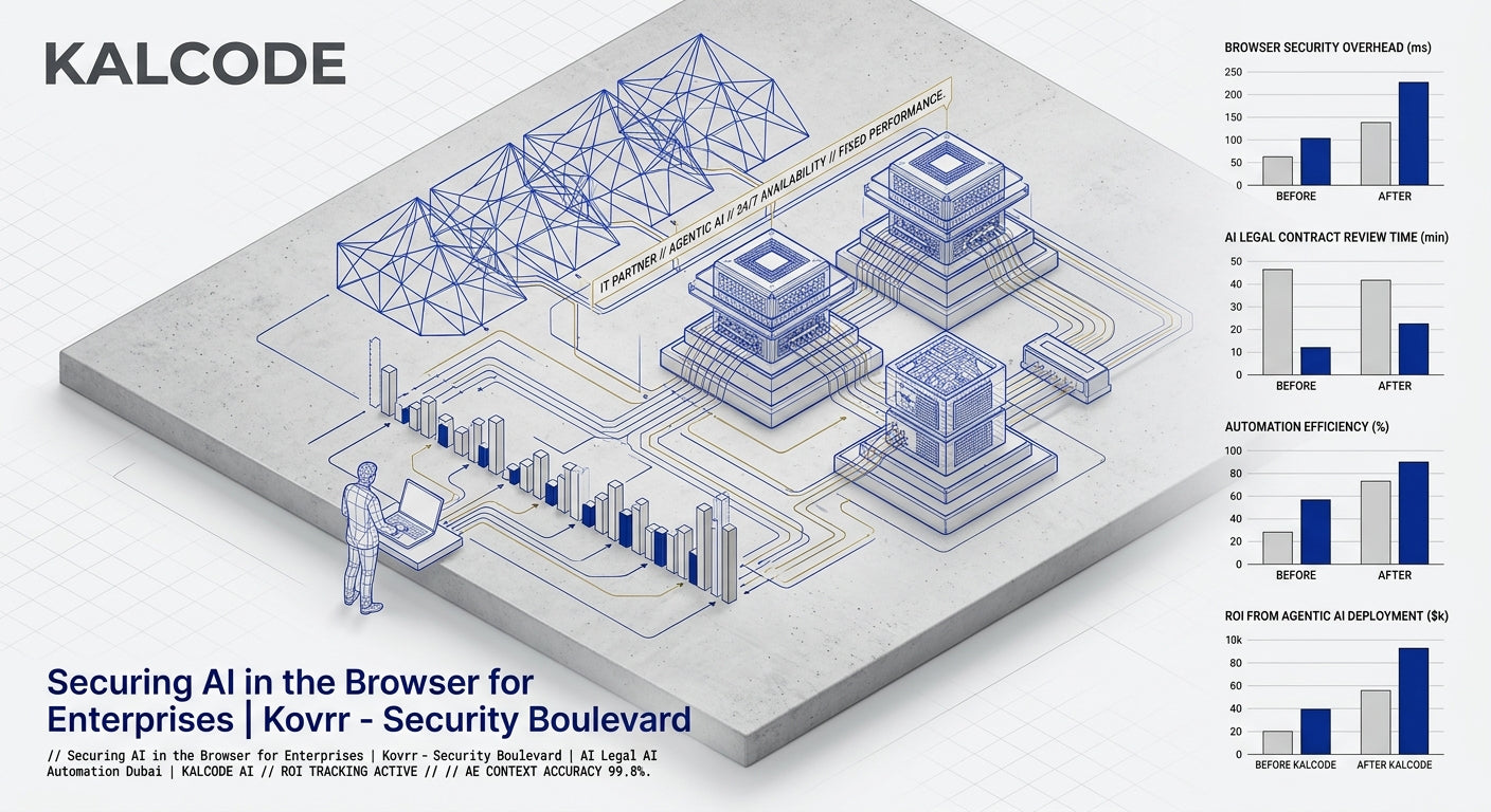 Securing AI in the Browser for Enterprises | Kovrr - Security Boulevard | AI Legal AI Automation Dubai | KALCODE AI