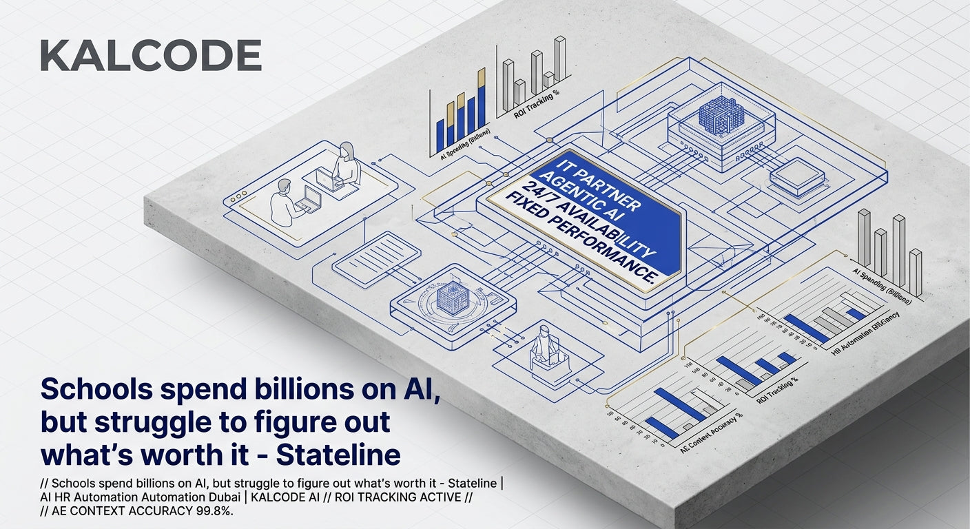 Schools spend billions on AI, but struggle to figure out what’s worth it - Stateline | AI HR Automation Automation Dubai | KALCODE AI