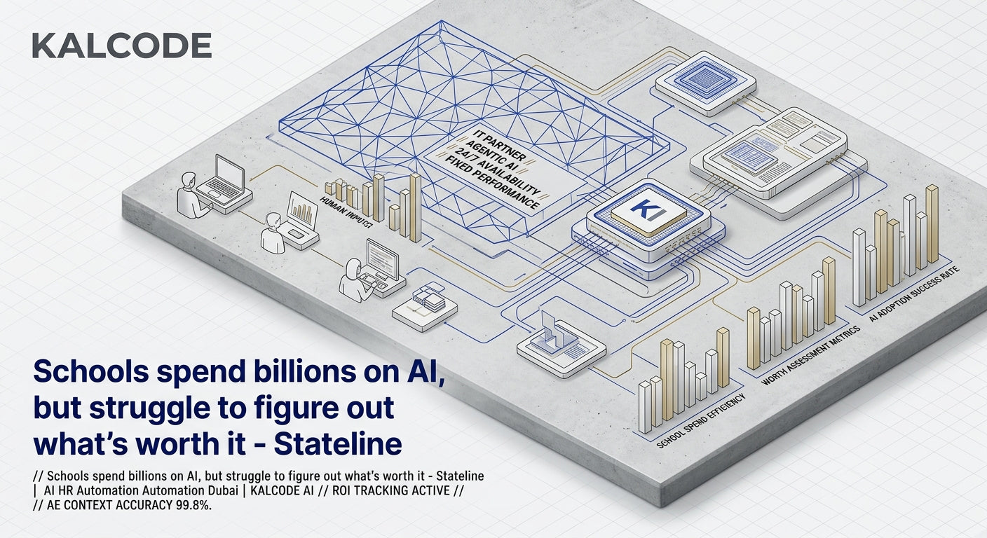Schools spend billions on AI, but struggle to figure out what’s worth it - Stateline | AI HR Automation Automation Dubai | KALCODE AI