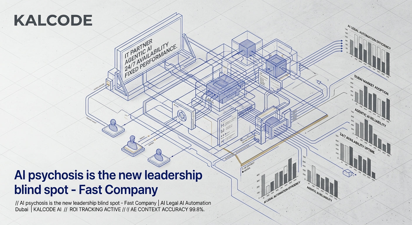 AI psychosis is the new leadership blind spot - Fast Company | AI Legal AI Automation Dubai | KALCODE AI