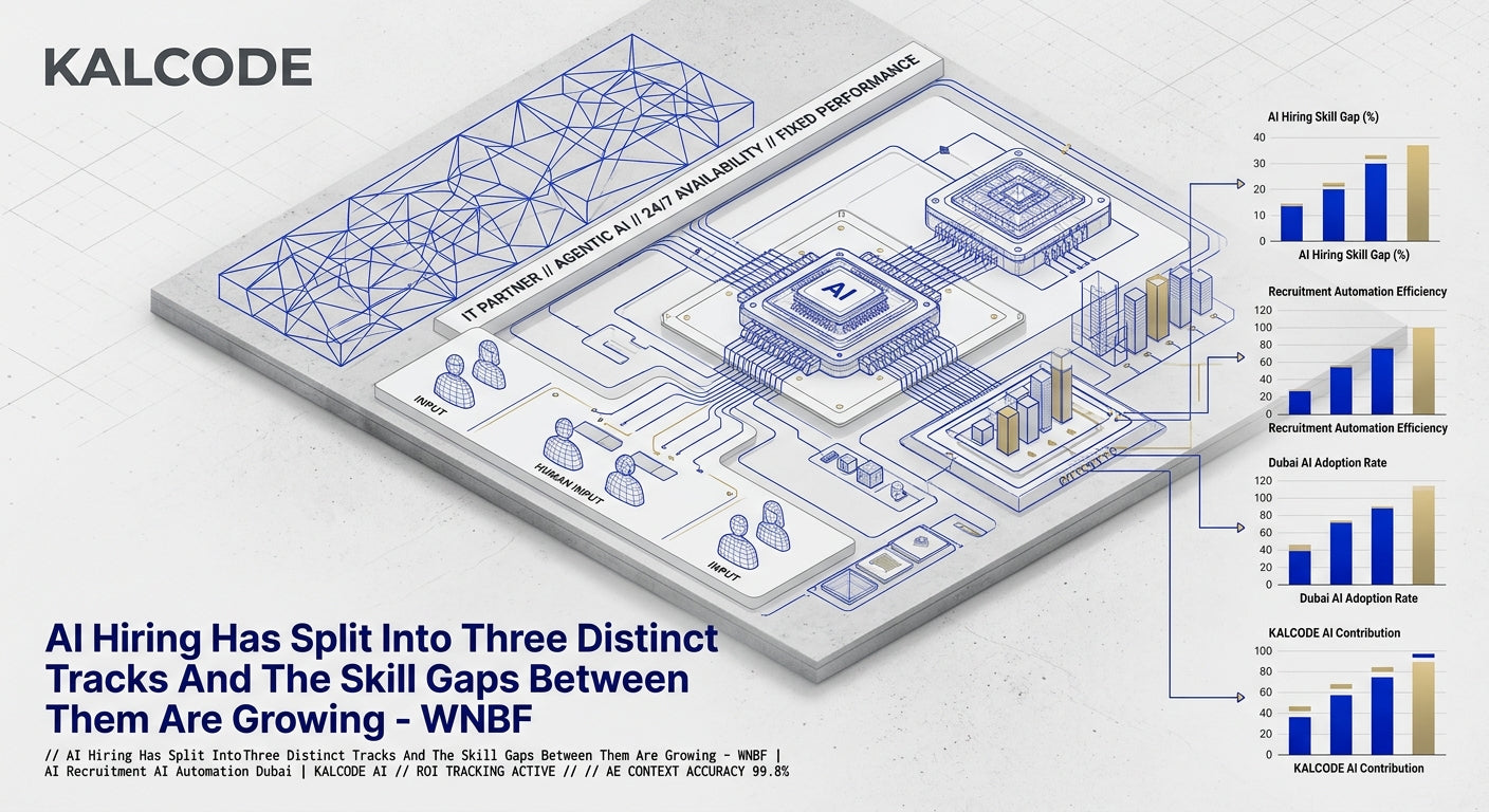 AI Hiring Has Split Into Three Distinct Tracks And The Skill Gaps Between Them Are Growing - WNBF | AI Recruitment AI Automation Dubai | KALCODE AI