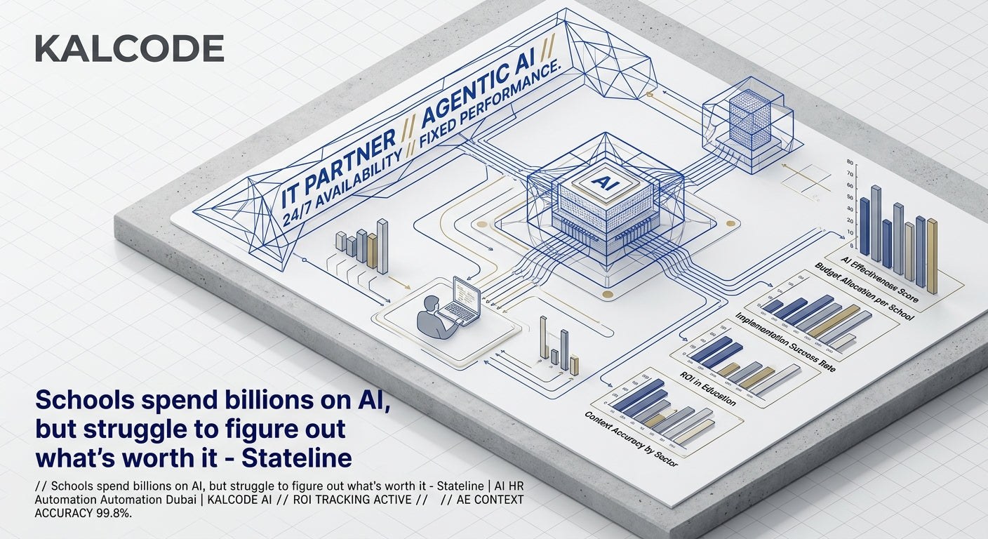 Schools spend billions on AI, but struggle to figure out what’s worth it - Stateline | AI HR Automation Automation Dubai | KALCODE AI