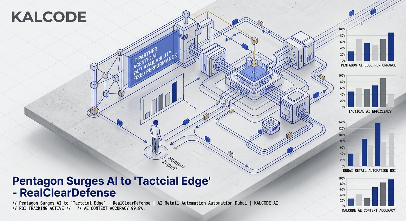 Pentagon Surges AI to 'Tactcial Edge' - RealClearDefense | AI Retail Automation Automation Dubai | KALCODE AI