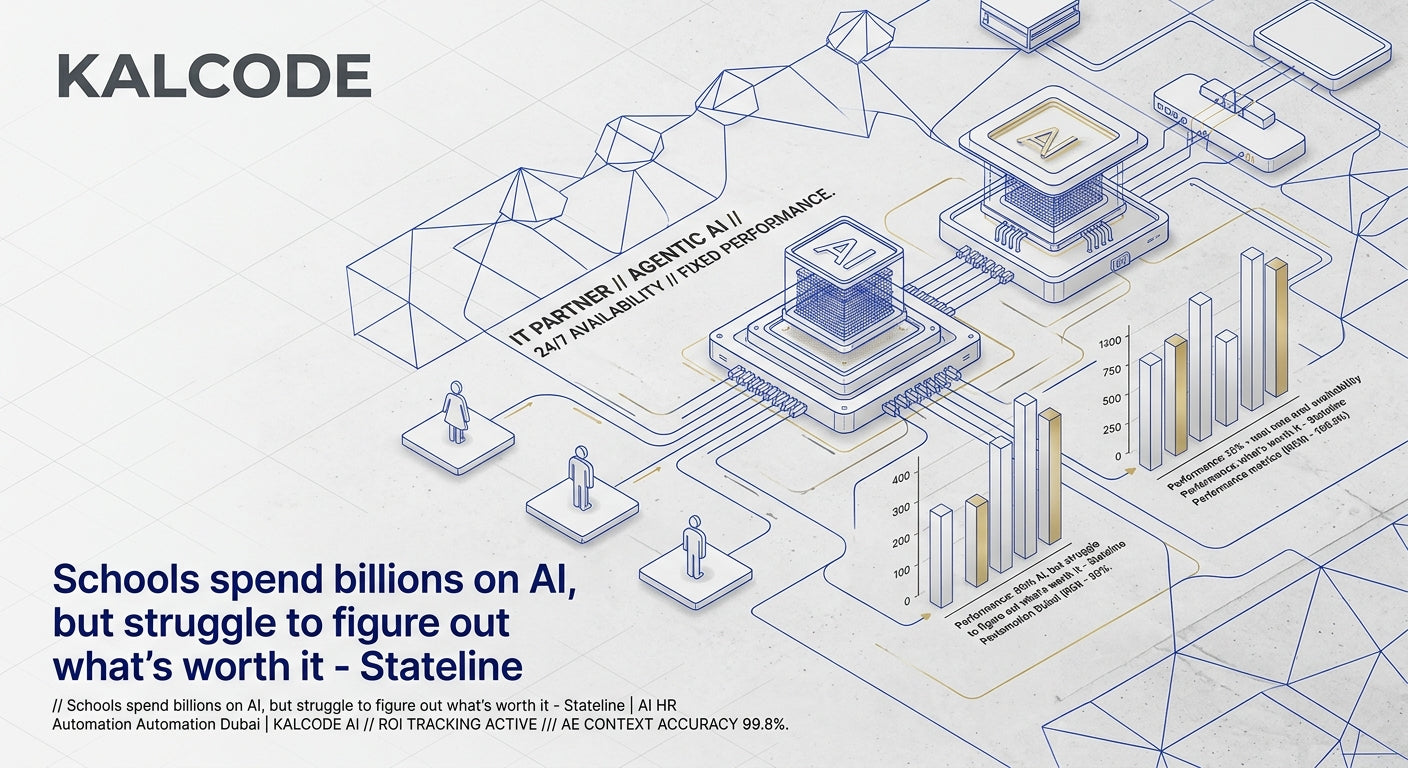 Schools spend billions on AI, but struggle to figure out what’s worth it - Stateline | AI HR Automation Automation Dubai | KALCODE AI