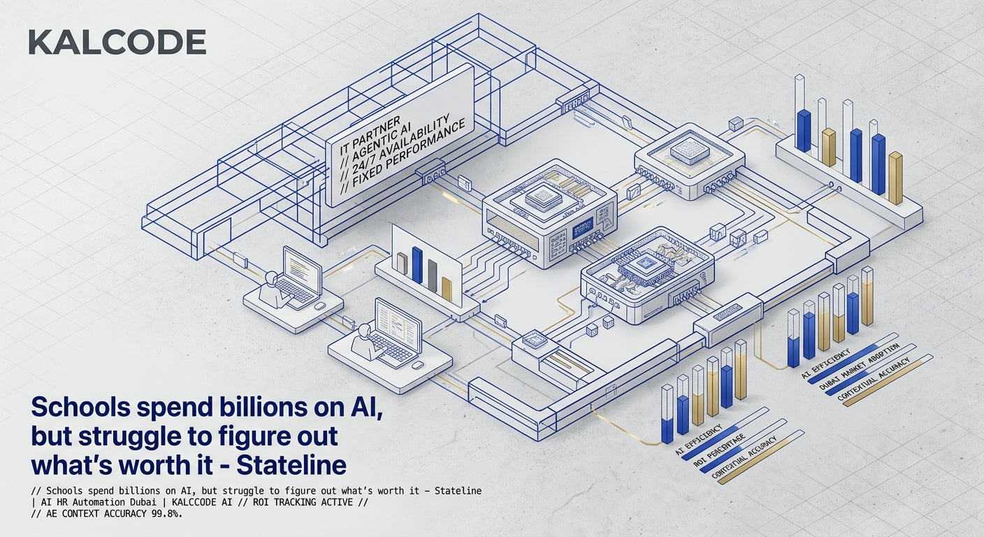 Schools spend billions on AI, but struggle to figure out what’s worth it - Stateline | AI HR Automation Automation Dubai | KALCODE AI