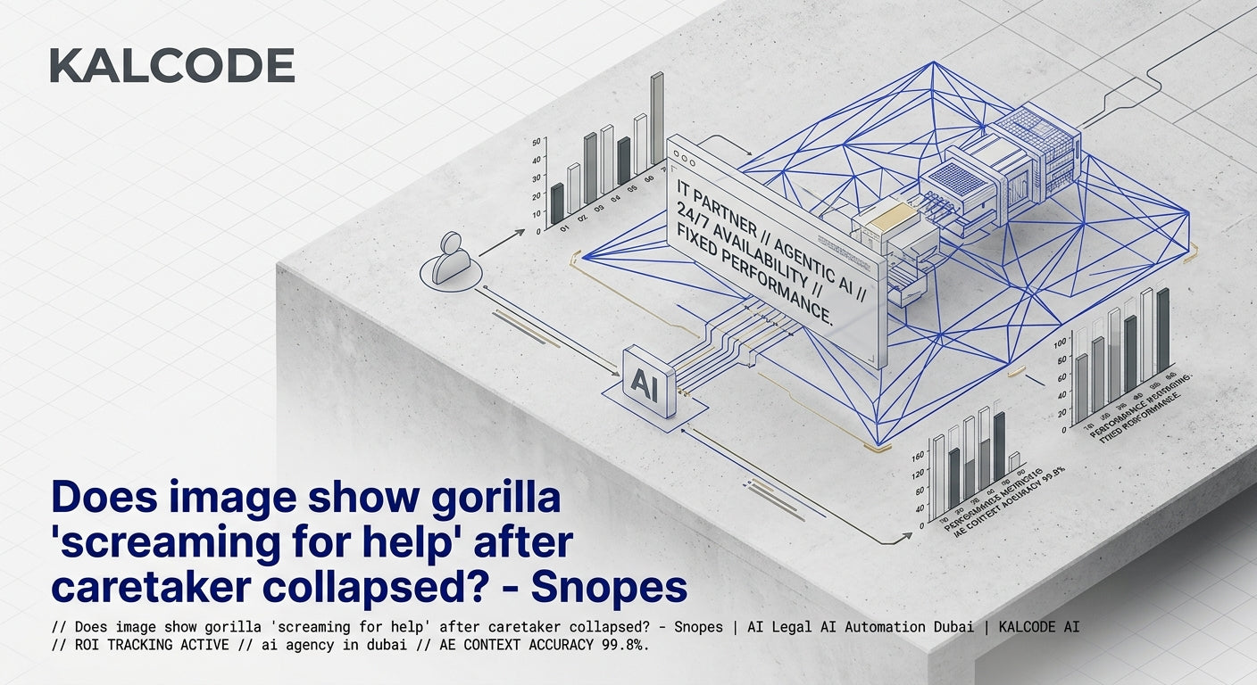 Does image show gorilla 'screaming for help' after caretaker collapsed? - Snopes | AI Legal AI Automation Dubai | KALCODE AI