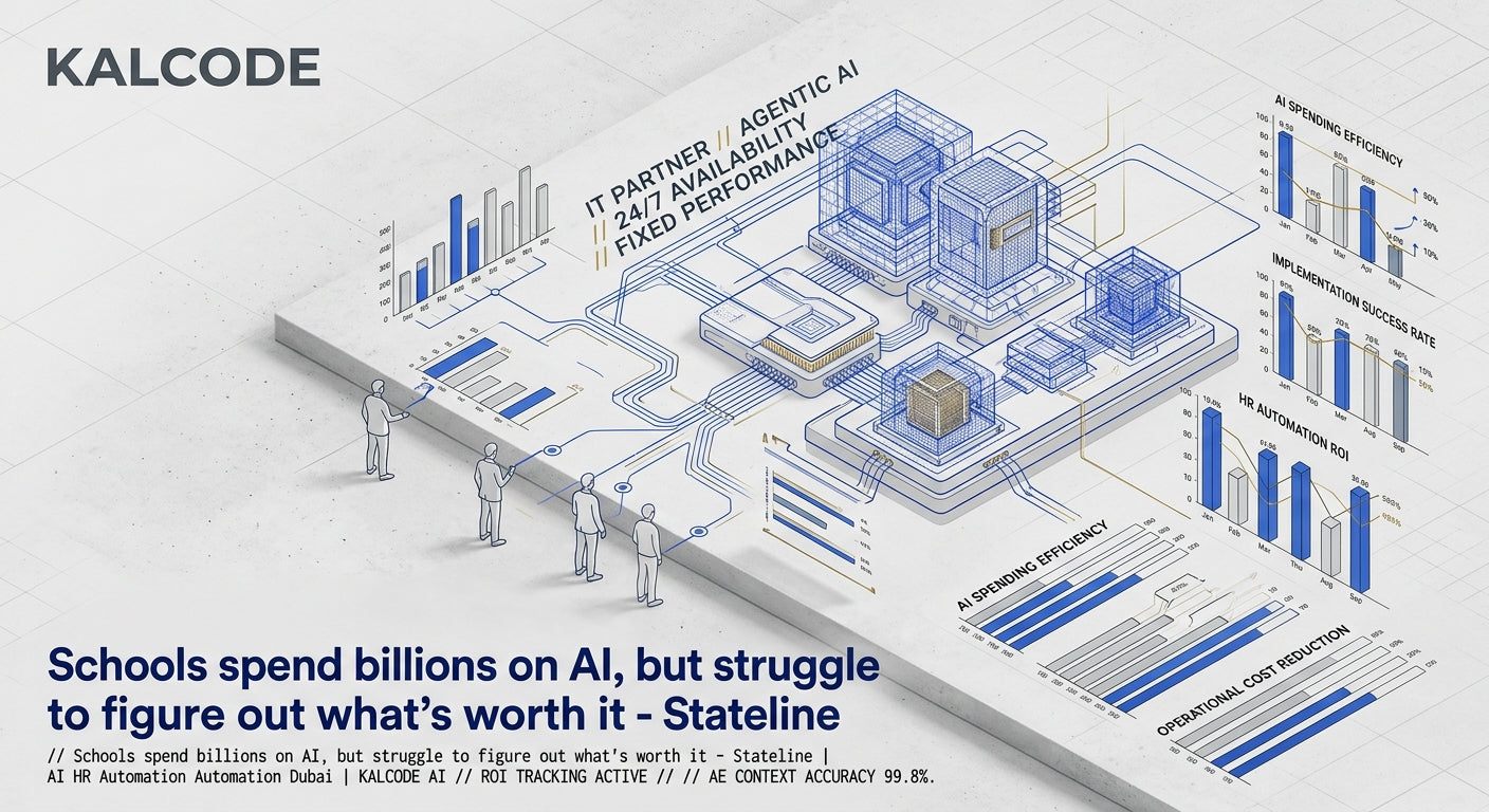 Schools spend billions on AI, but struggle to figure out what’s worth it - Stateline | AI HR Automation Automation Dubai | KALCODE AI