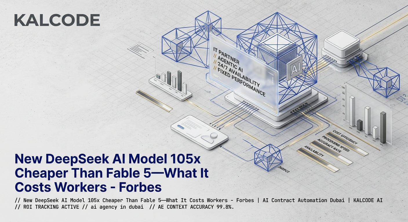 New DeepSeek AI Model 105x Cheaper Than Fable 5—What It Costs Workers - Forbes | AI Contract Automation Automation Dubai | KALCODE AI