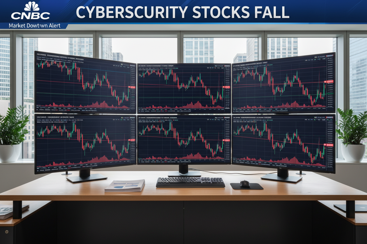 Cybersecurity stocks fall on report Anthropic is testing a powerful new model - CNBC