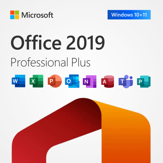 MS Office 2019 Professional Digital License for 1 PC - Lifetime Validity